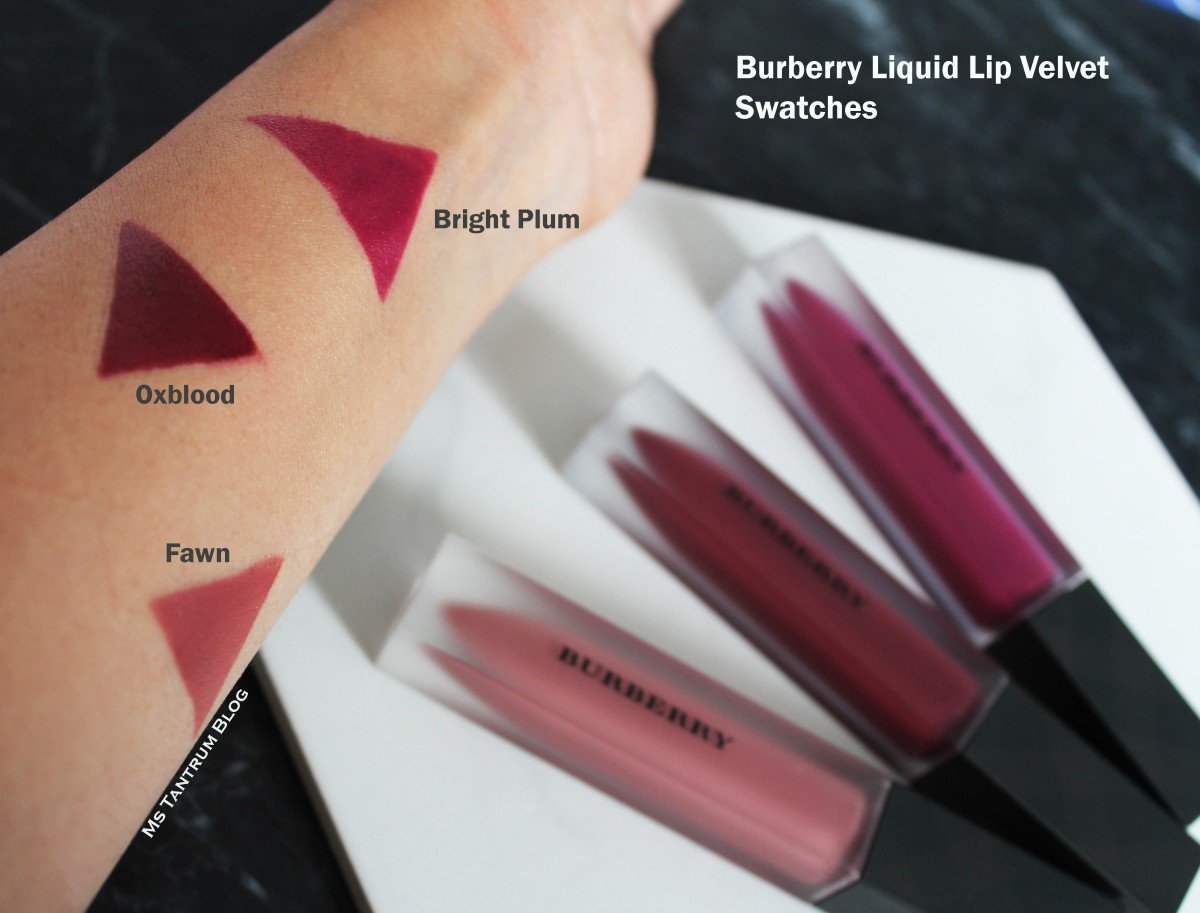 burberry lip velvet review