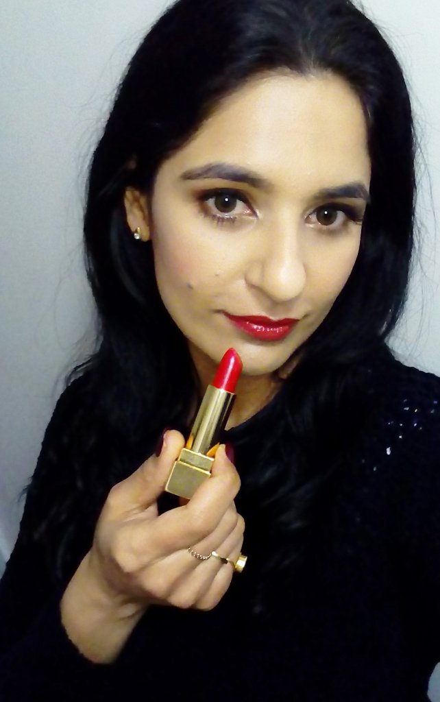 YSL Rouge Pur Couture - Rouge Roxane swatch