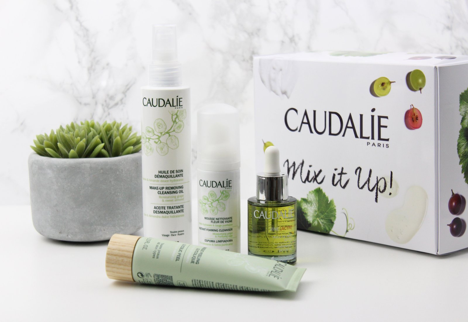 Caudalie Mix it Up Cleansing Routine