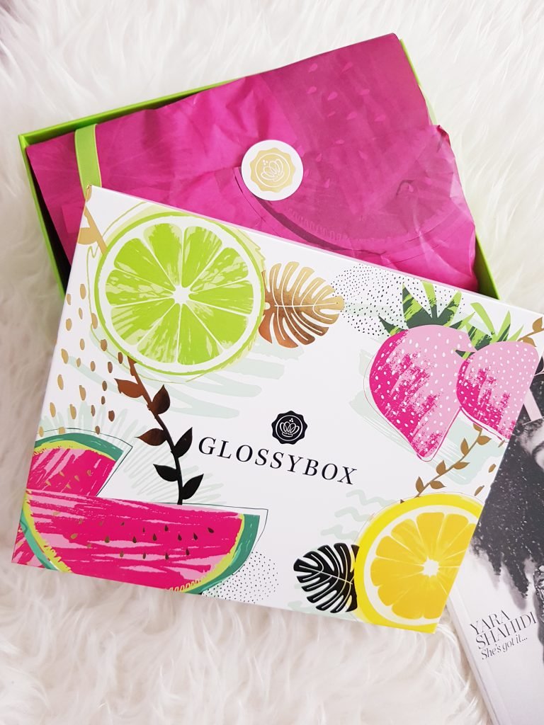 Glossy Box fruity edit box - Ms Tantrum Blog