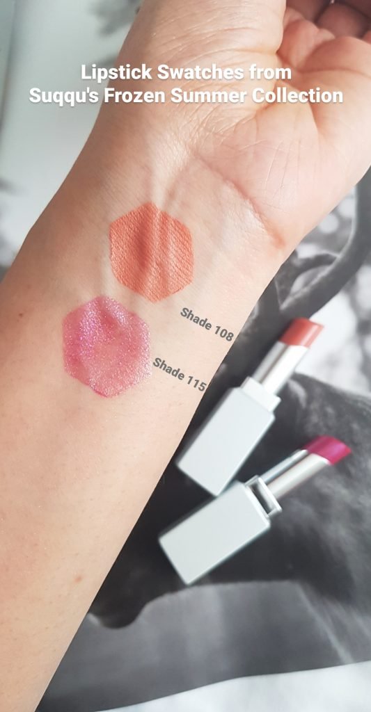 Swatches of Suqqu Beauty's Frozen Summer Collection 2020 - Ms Tantrum Blog